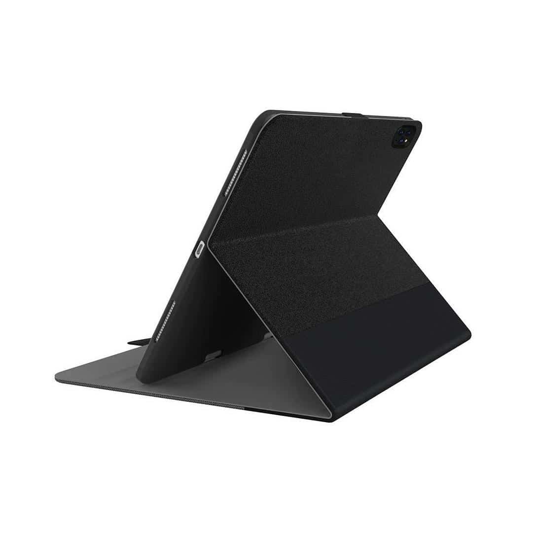 Cygnett TekView iPad Pro 12.9" Case Grey/Black with Apple Pencil Holder Multi Viewing Storage