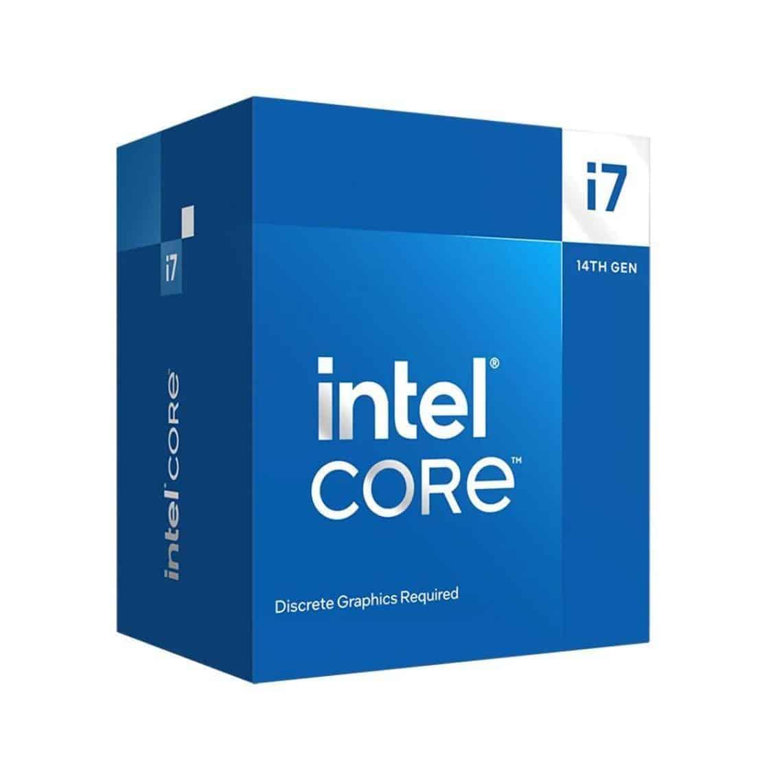 Intel Core i7 14700F 14th Gen 4.2GHz (5.4GHz Turbo) 20C 28T LGA1700 CPU