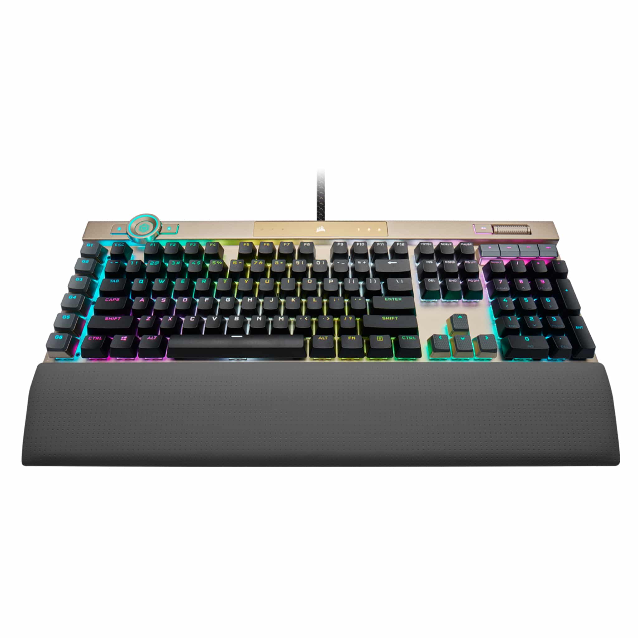 Corsair K100 RGB Midnight Gold Optical-Mechanical Gaming Keyboard