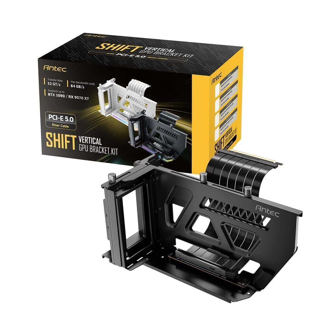 Antec AT-ARCVB-BK PCI-E 5.0 190MM ARGB Riser Card