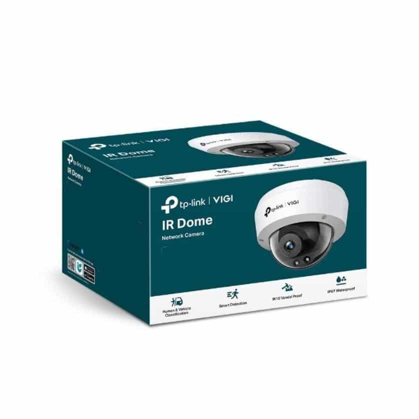 TP-Link VIGI C240I 4MP 4mm Lens IR Dome Network Camera Smart Detection