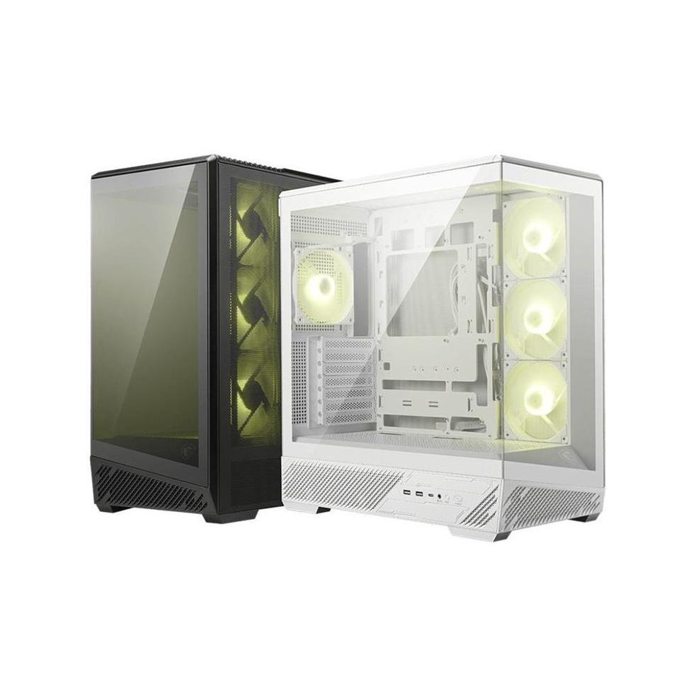 MSI MAG PANO 130R PZ WHITE ATX/mATX/ITX 400mm GPU 165mm CPU 7 Slots USB-C USB-A