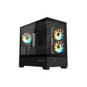 Gigabyte C201 PANORAMIC Mid Tower Black mini-ITX/m-ATX 5 Slots 2xUSB3.0