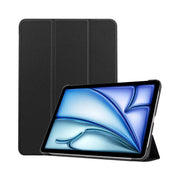 USP Apple iPad A16 11" Folio Case Black Slim PU Leather Auto Sleep Wake