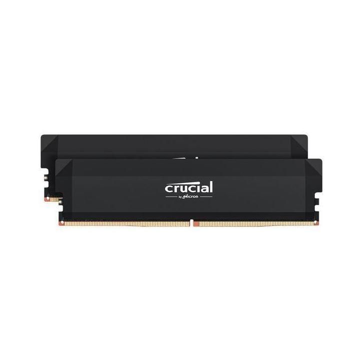 Crucial Pro 32GB Kit (2x 16GB) DDR5 6400MHz CL32 Black Desktop Memory