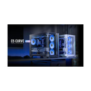 Antec C5 Curve ARGB ATX mATX Dual Chamber 4x ARGB Fans USB-C Case
