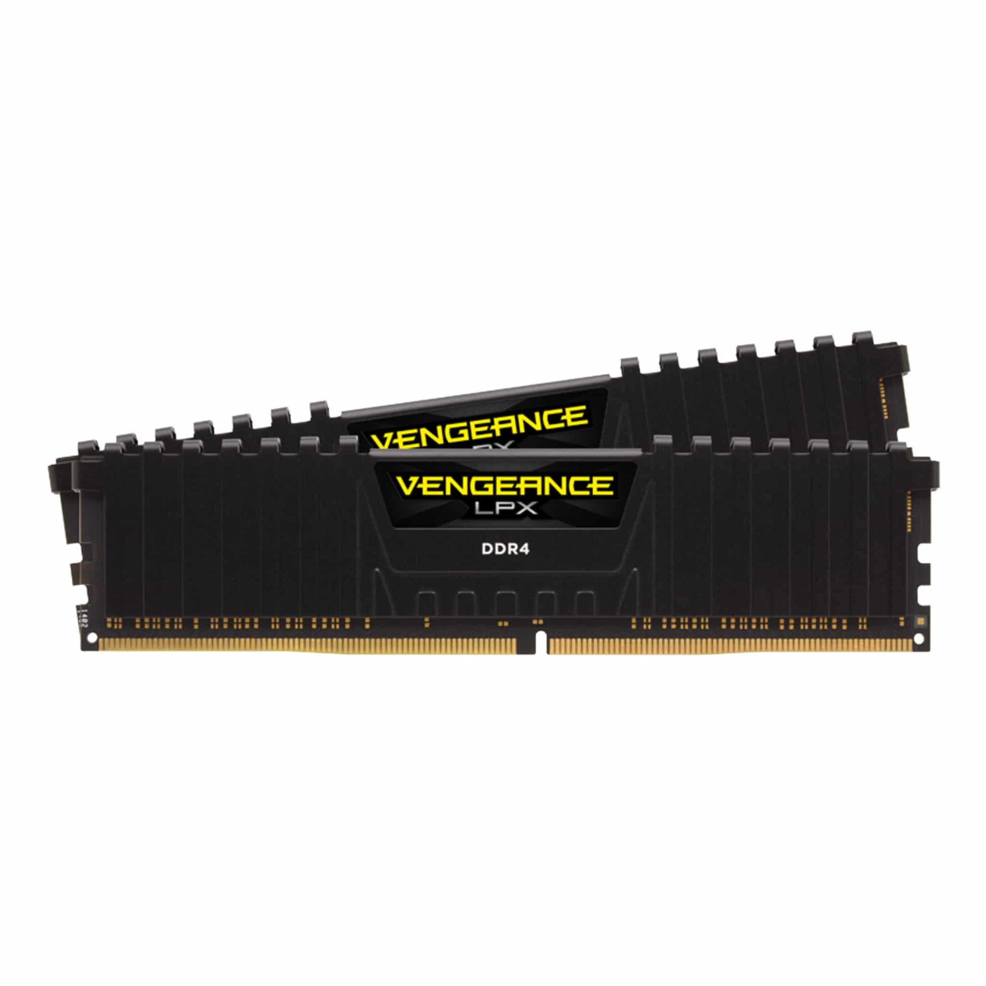 Corsair Vengeance LPX 8GB Kit (2x4GB) DDR4 2400MHz C14 Black Desktop Gaming Memory CMK8GX4M2A2400C14