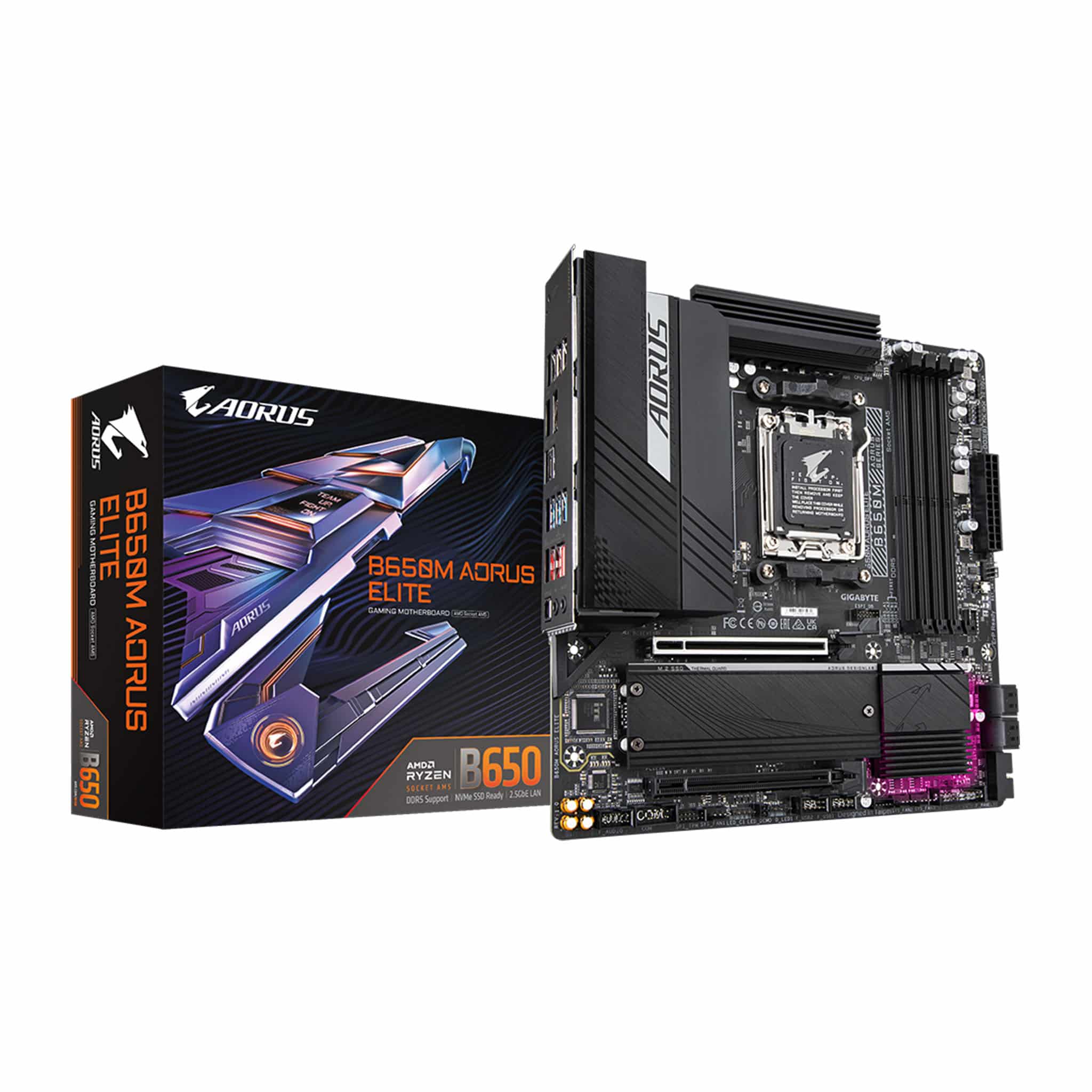 Gigabyte B650M Aorus Elite DDR5 AM5 microATX Motherboard