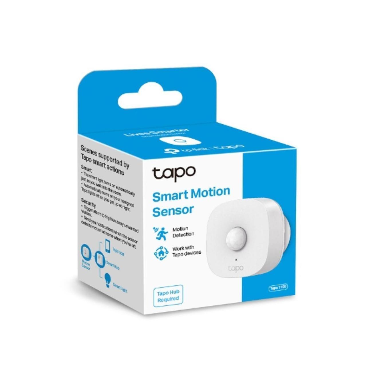 TP-Link Tapo Smart Motion Sensor Wide Range Detection Motion-Activated Light App Alerts