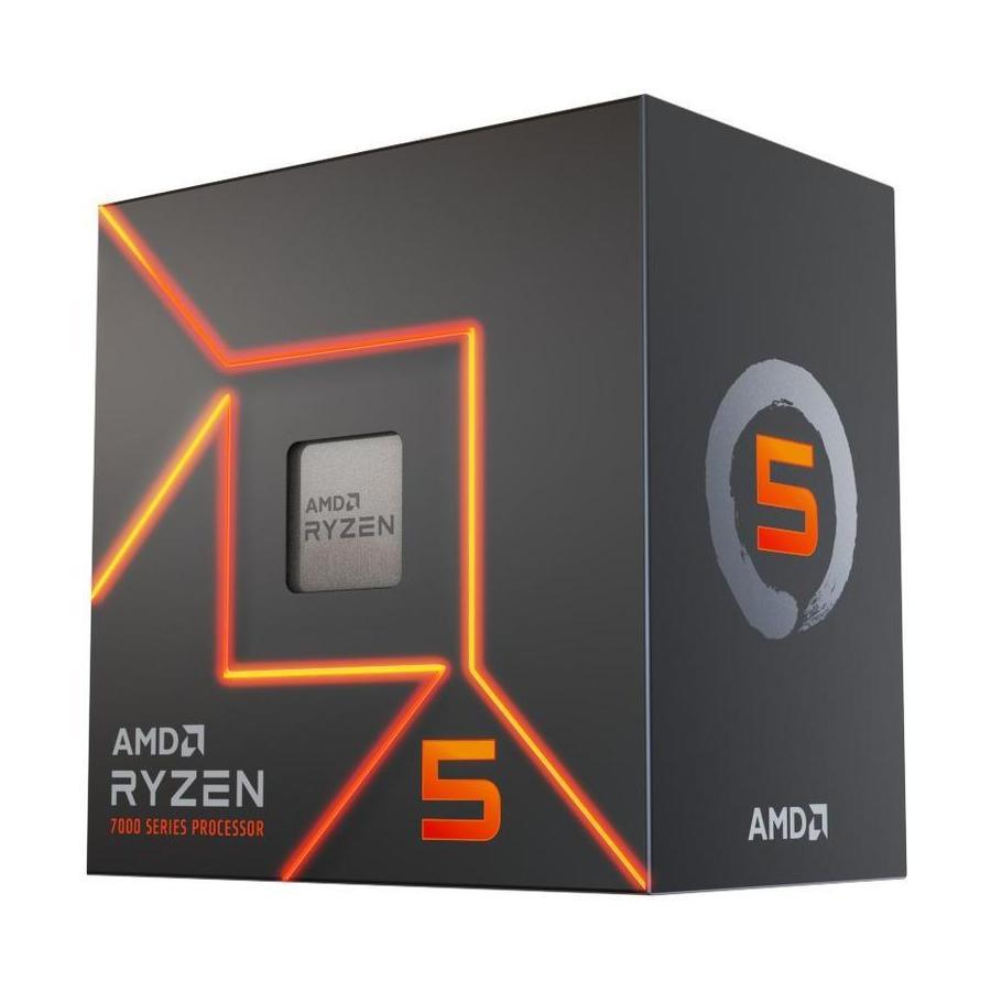 AMD Ryzen 5 7600 6 Core 3.8GHz 12 Threads 38MB Cache Wraith Stealth Cooler CPU Processor