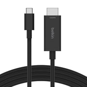 Belkin Connect USB-C to HDMI Cable 2M Black 8K 60Hz 4K 120Hz HDR10+