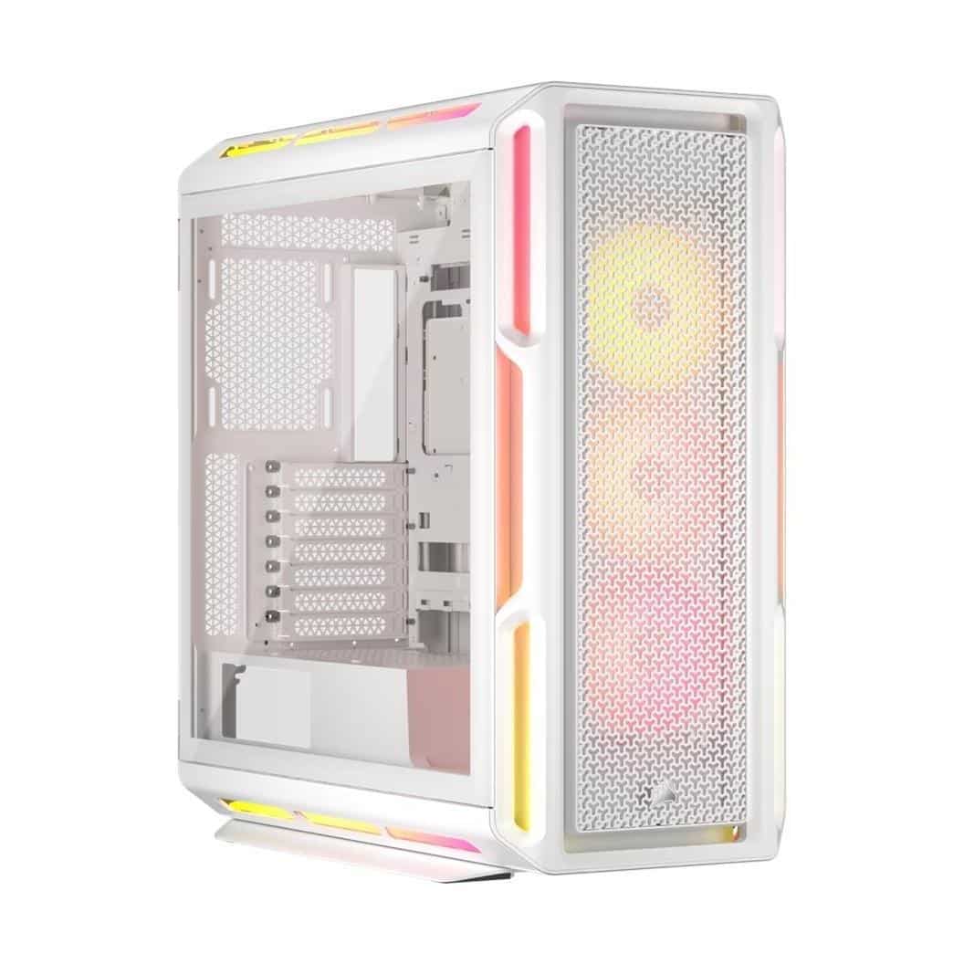 Corsair iCUE LINK 5000T LX RGB White Mid-Tower ATX Case
