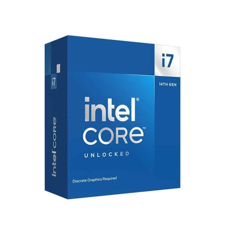 Intel Core i7 14700KF 14th Gen 4.3GHz (5.6GHz Turbo) 20C 28T LGA1700 CPU
