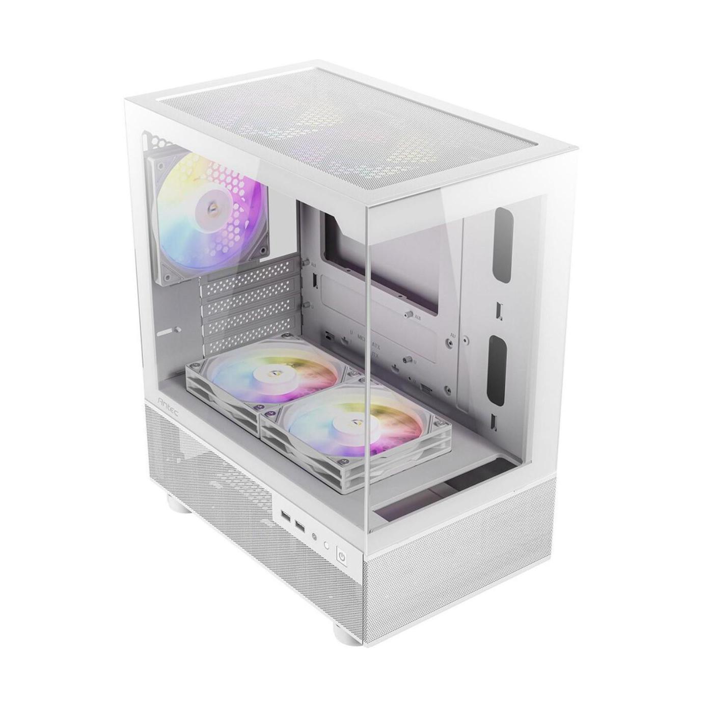 Antec CX200M RGB Elite mATX 270 Degrees View USB 3.0 x 2 Audio I/O Case