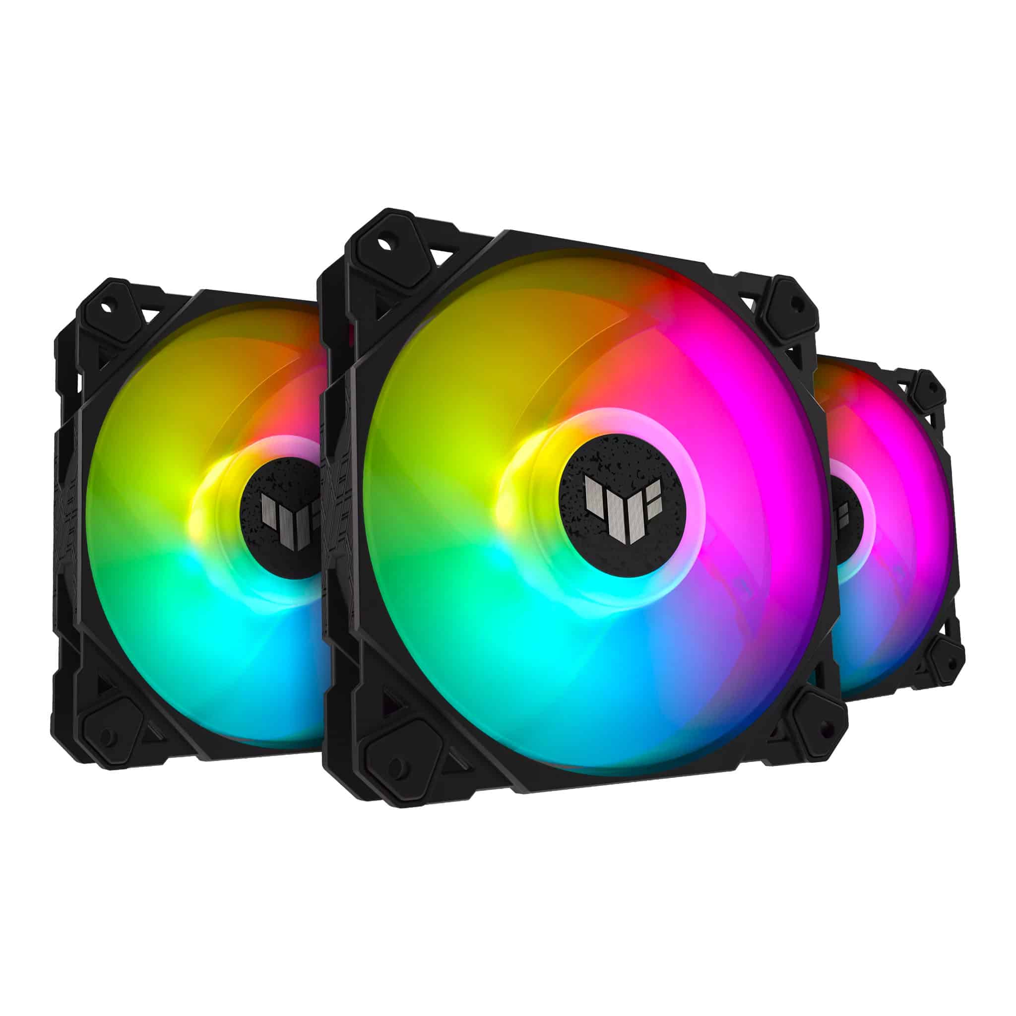 ASUS TUF Gaming TF120 ARGB 120mm Black PWM Fan – 3 Pack