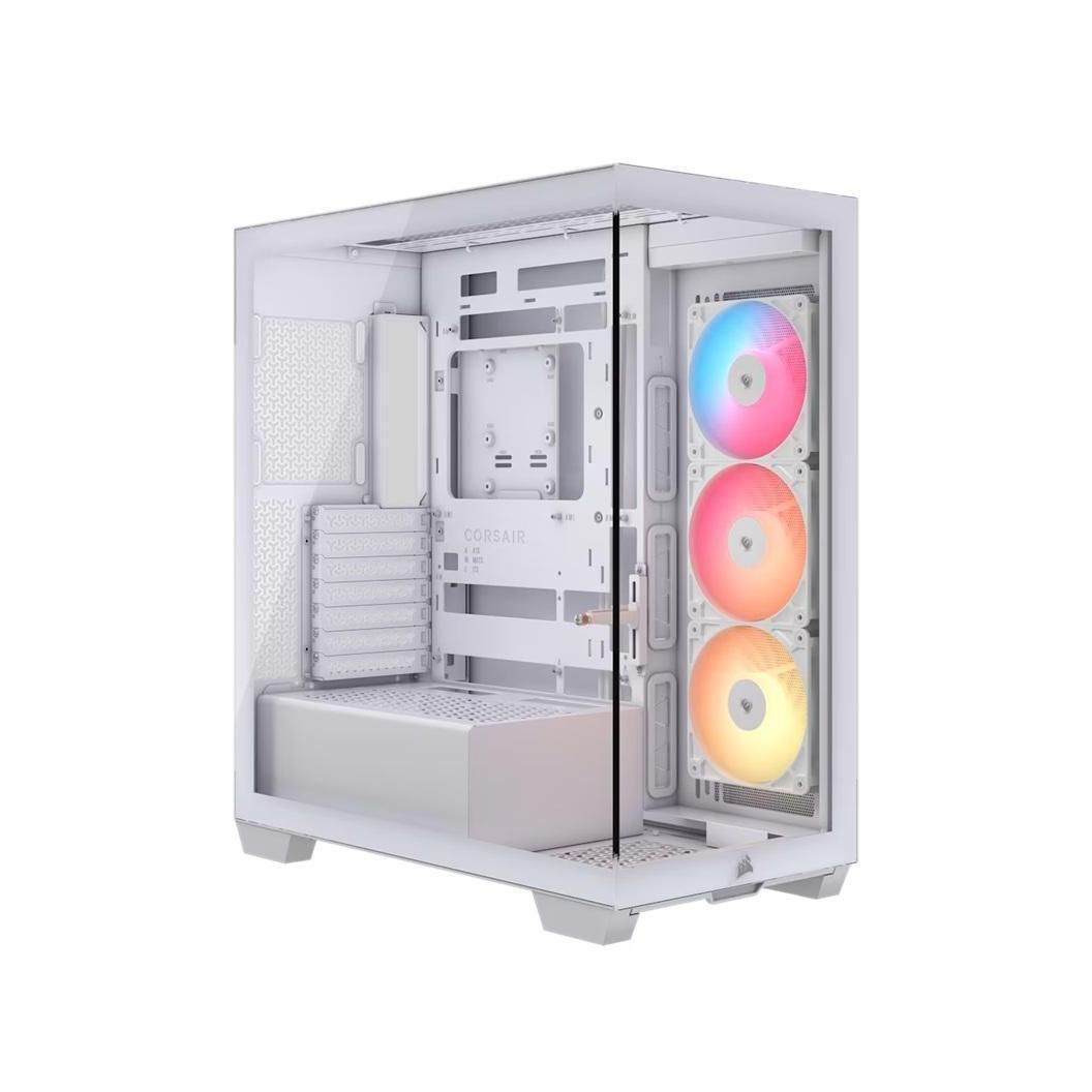 Corsair 3500X RS-R ARGB White Mid-Tower Case ATX/E-ATX Tempered Glass USB-C
