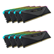 Corsair Vengeance RGB RT 256GB (8x32GB) DDR4 3600MHz C18 Black Desktop Gaming Memory CMN256GX4M8Z3600C18