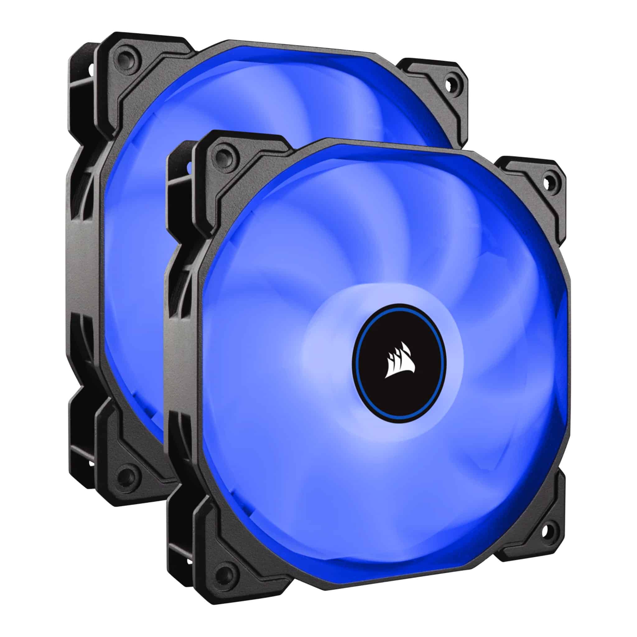 Corsair Air Series AF140 Blue LED 140mm Fan – 2 Pack