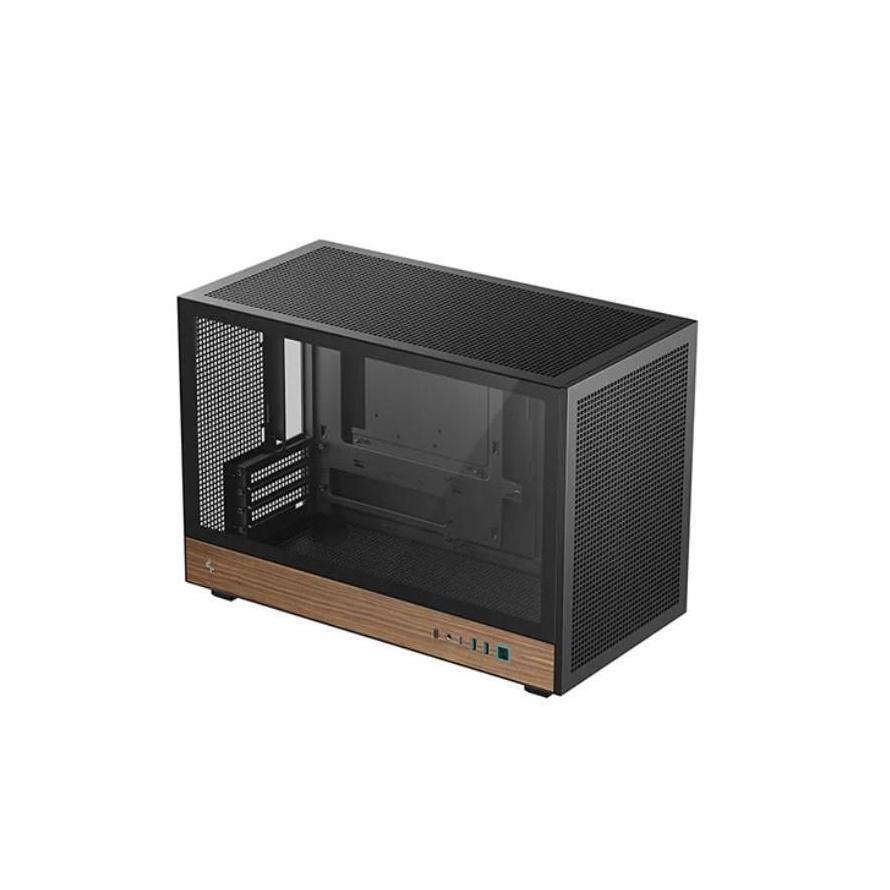 DEEPCOOL CH260 Wood High Airflow Micro-ATX Case USB3.0x2 Type-Cx1 AudioMic