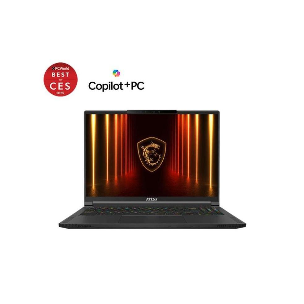 MSI Stealth Series Gaming Notebook 16" QHD Ryzen 9 HX 370 DDR5 32GB 2TB SSD RTX 5070 GDDR7