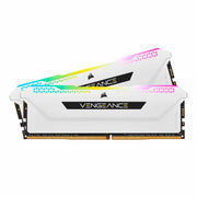 Corsair Vengeance RGB PRO SL 16GB Kit (2x8GB) DDR4 3600Mhz C18 White Desktop Gaming Memory CMH16GX4M2D3600C18W