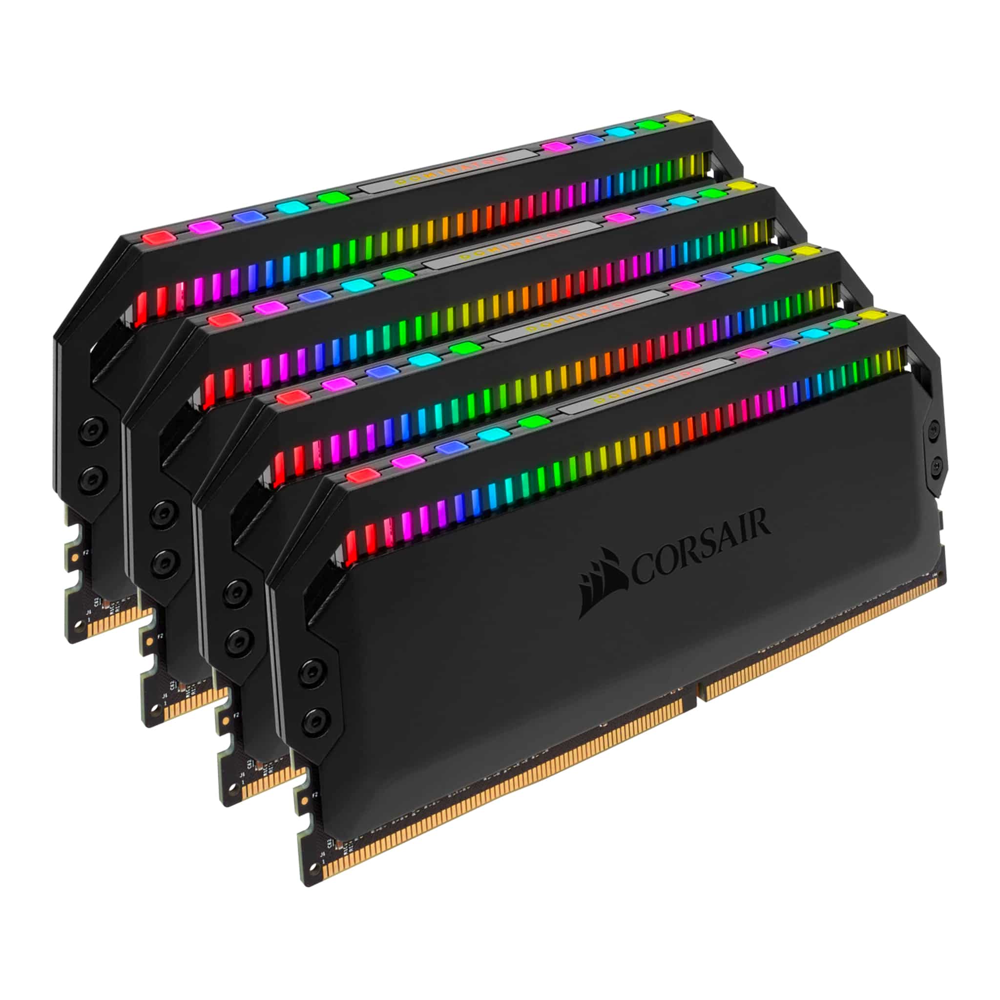 Corsair Dominator Platinum RGB 32GB Kit (4x8GB) DDR4 3600MHz C16 Black Desktop Gaming Memory CMT32GX4M4K3600C16