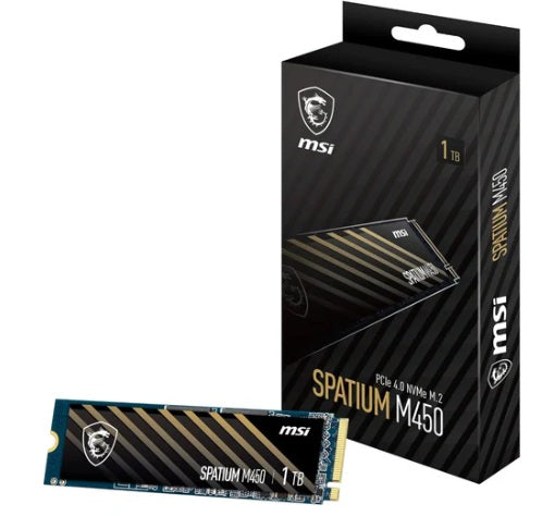 MSI SPATIUM M480 PRO 1TB NVMe SSD PCIe 4.0 7400/6000MB/s 700TBW