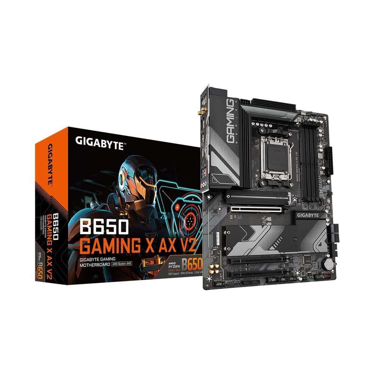 Gigabyte B650 GAMING X AX V2 AMD AM5 ATX Motherboard 4x DDR5 3x M.2