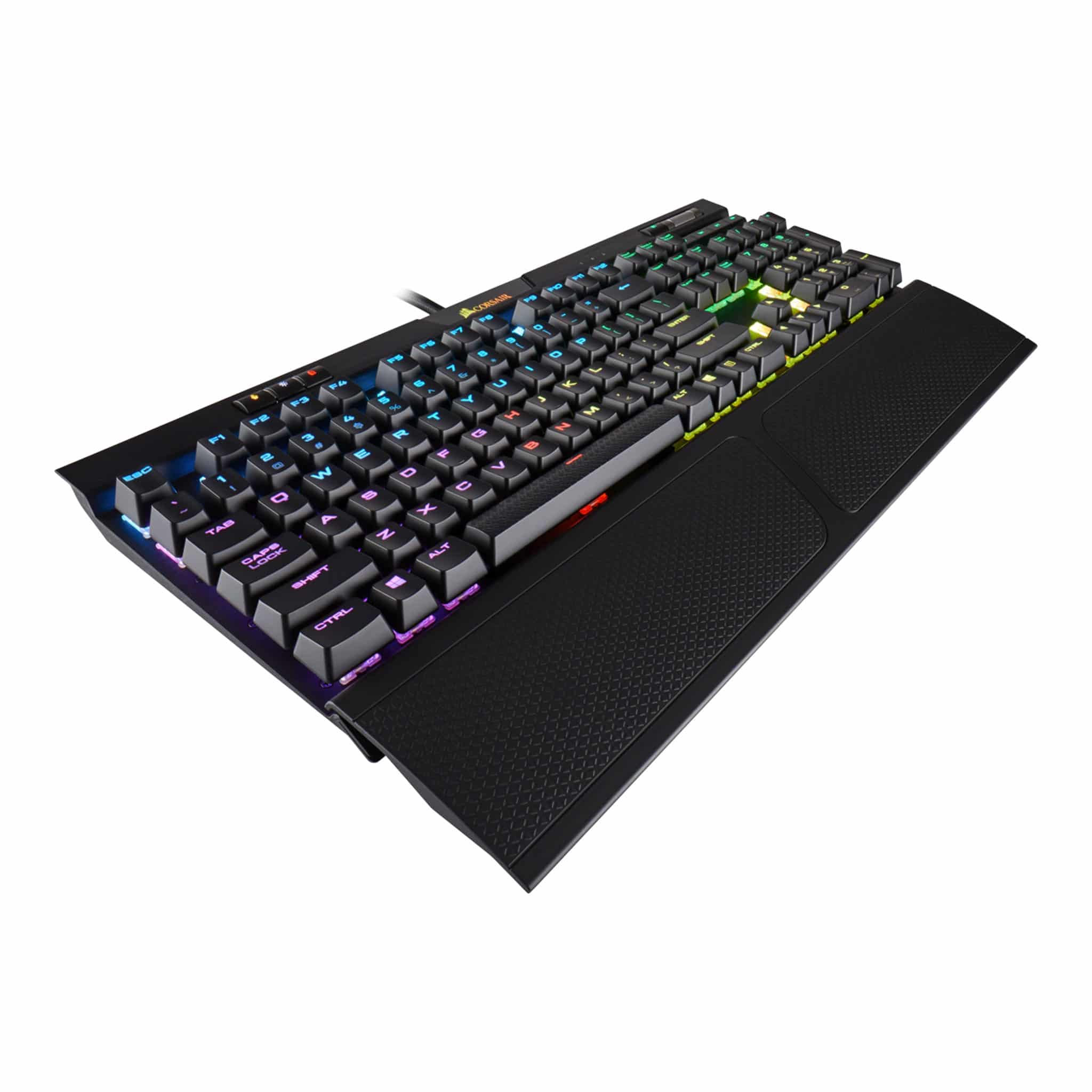 Corsair K70 RGB MK.2 Black Mechanical Gaming Keyboard - Cherry MX Silent