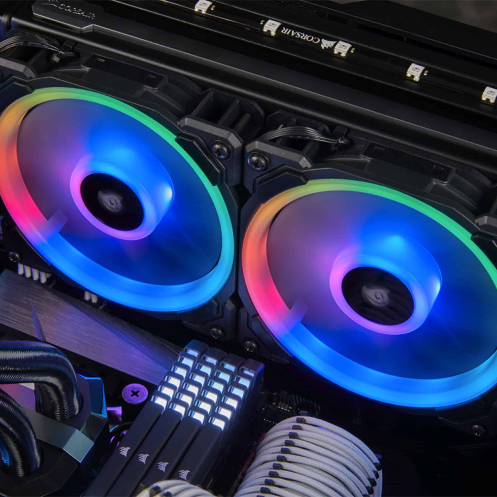 Corsair LL Series RGB Dual Light Loop RGB LED PWM Fan