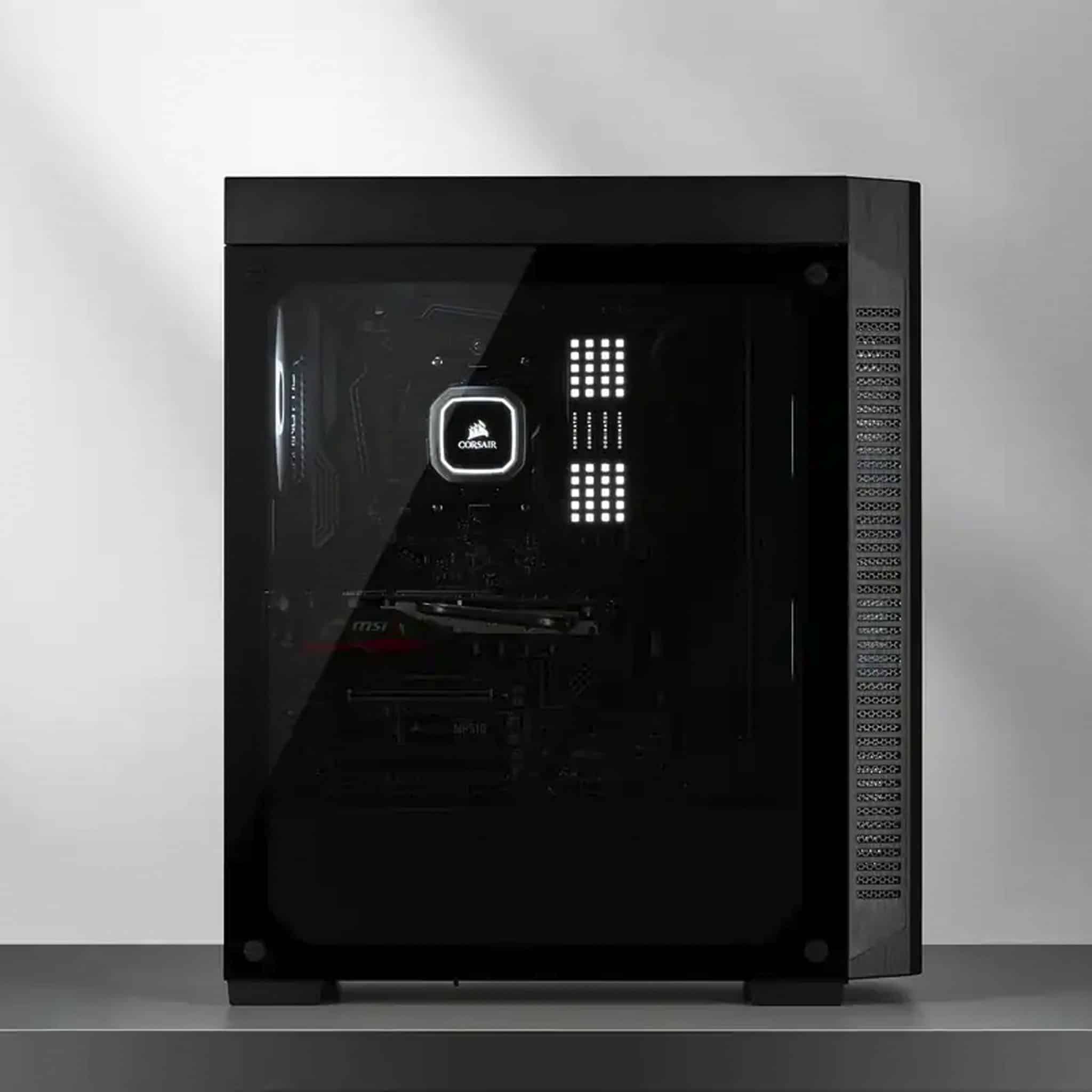 Corsair 110R Black Tempered Glass Mid-Tower Quiet ATX Case