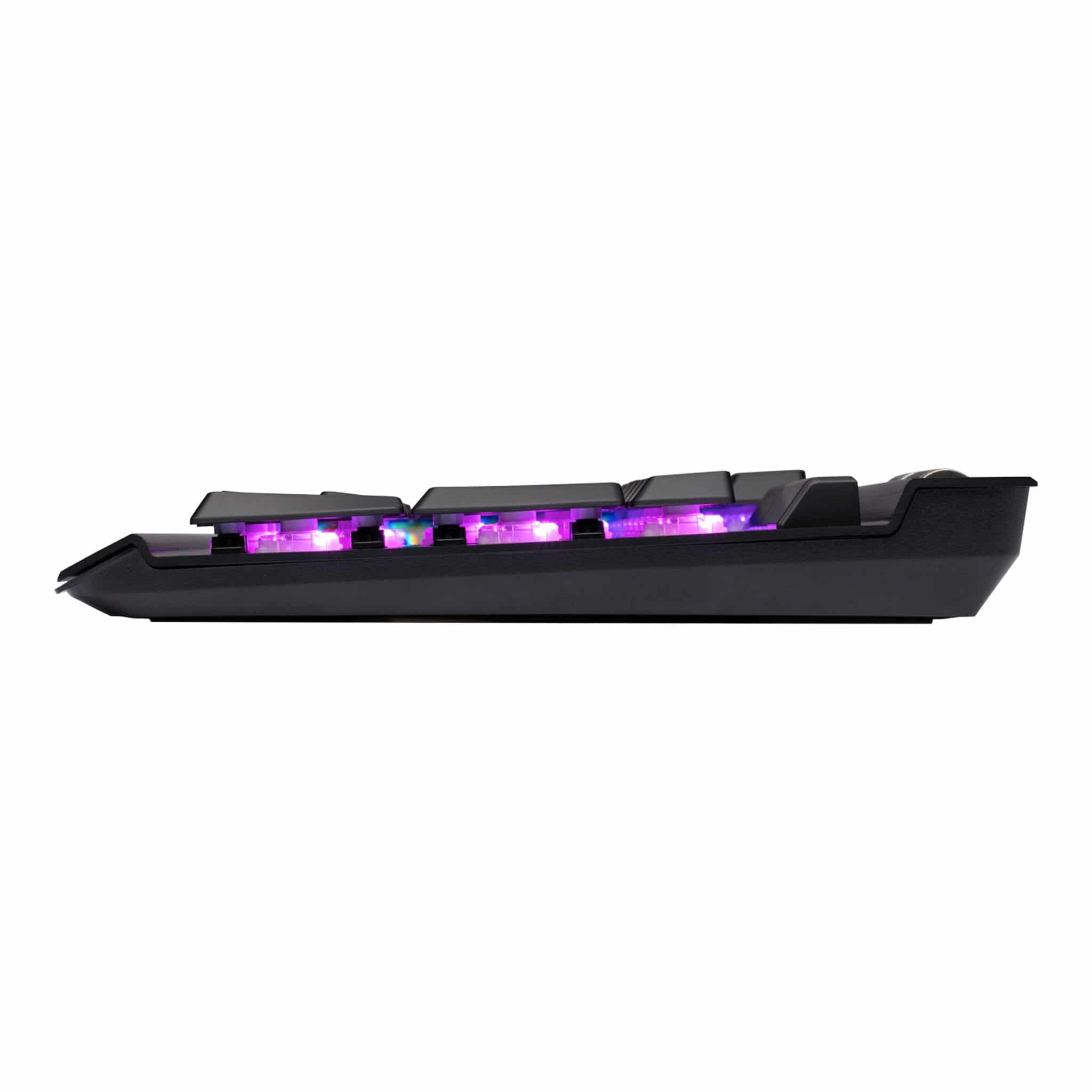 Corsair K70 RGB MK.2 Low Profile RAPIDFIRE Black Mechanical Gaming Keyboard - Cherry MX Low Profile Speed