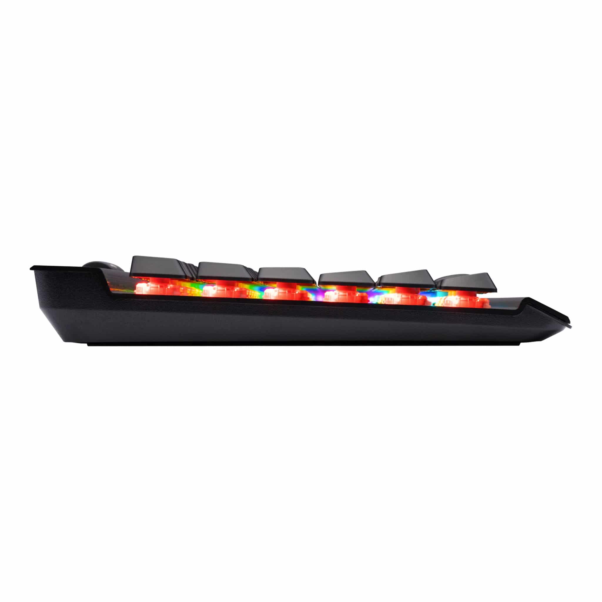 Corsair K70 RGB MK.2 Low Profile RAPIDFIRE Black Mechanical Gaming Keyboard - Cherry MX Low Profile Speed