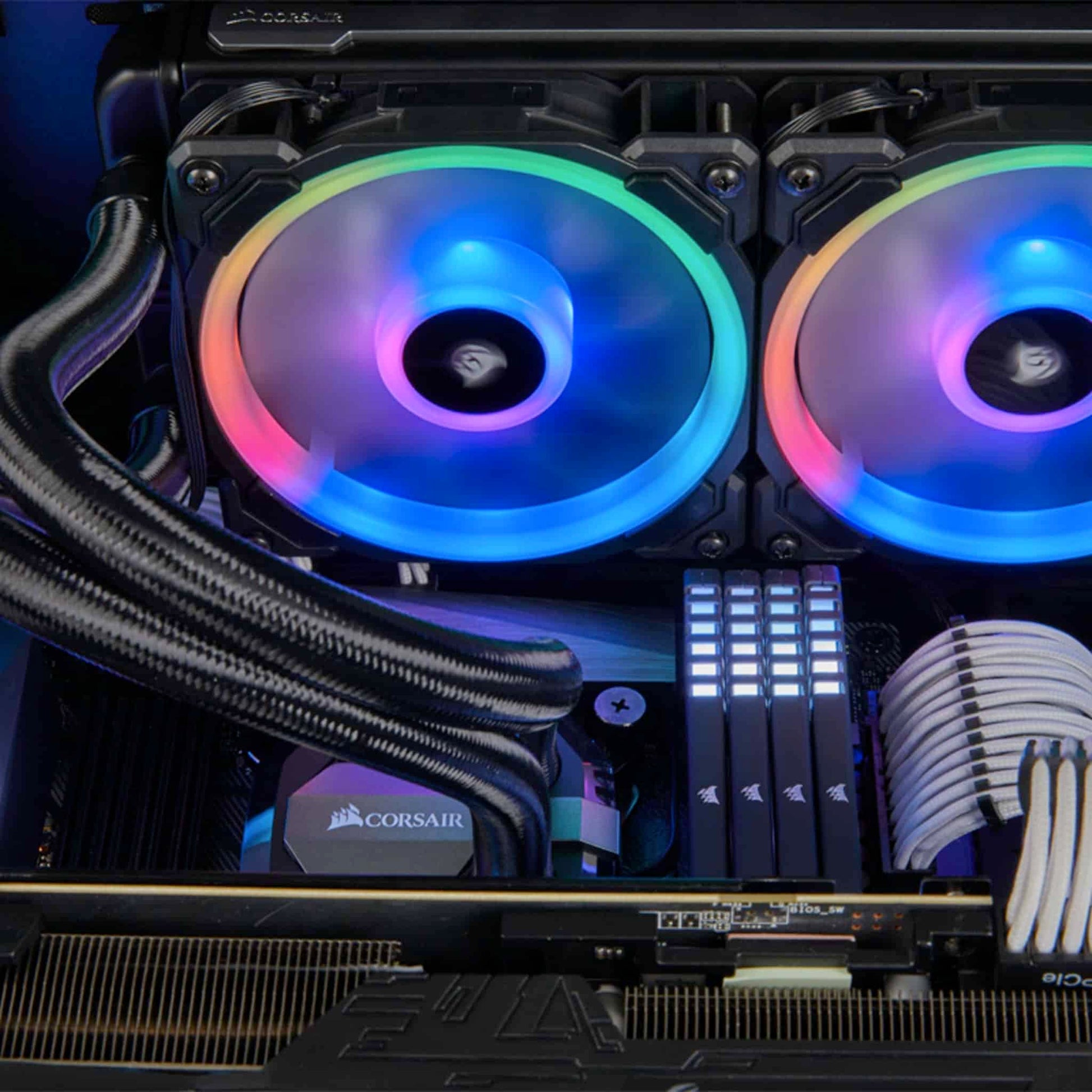 Corsair LL Series RGB Dual Light Loop RGB LED PWM Fan