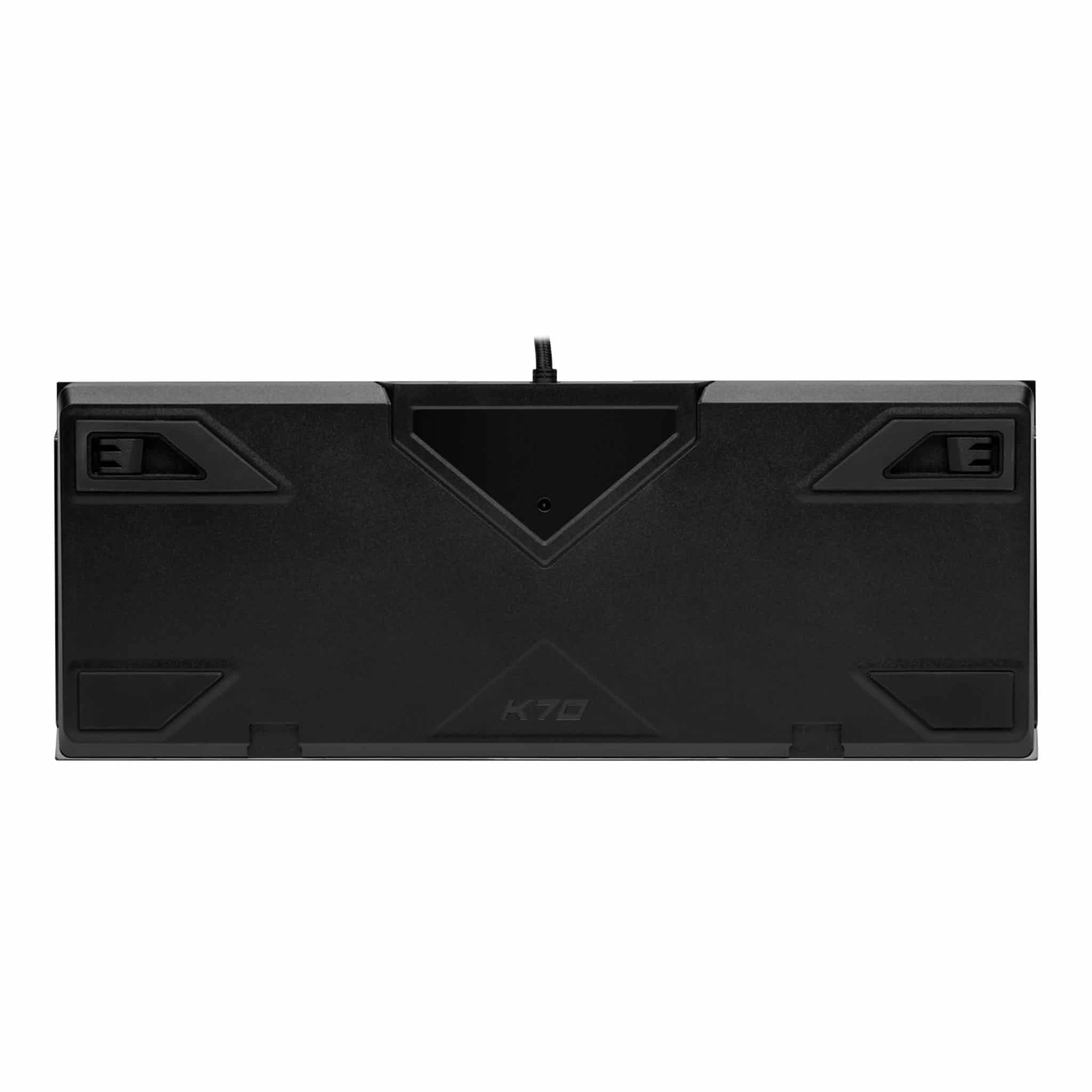 Corsair K70 RGB MK.2 Low Profile RAPIDFIRE Black Mechanical Gaming Keyboard - Cherry MX Low Profile Speed