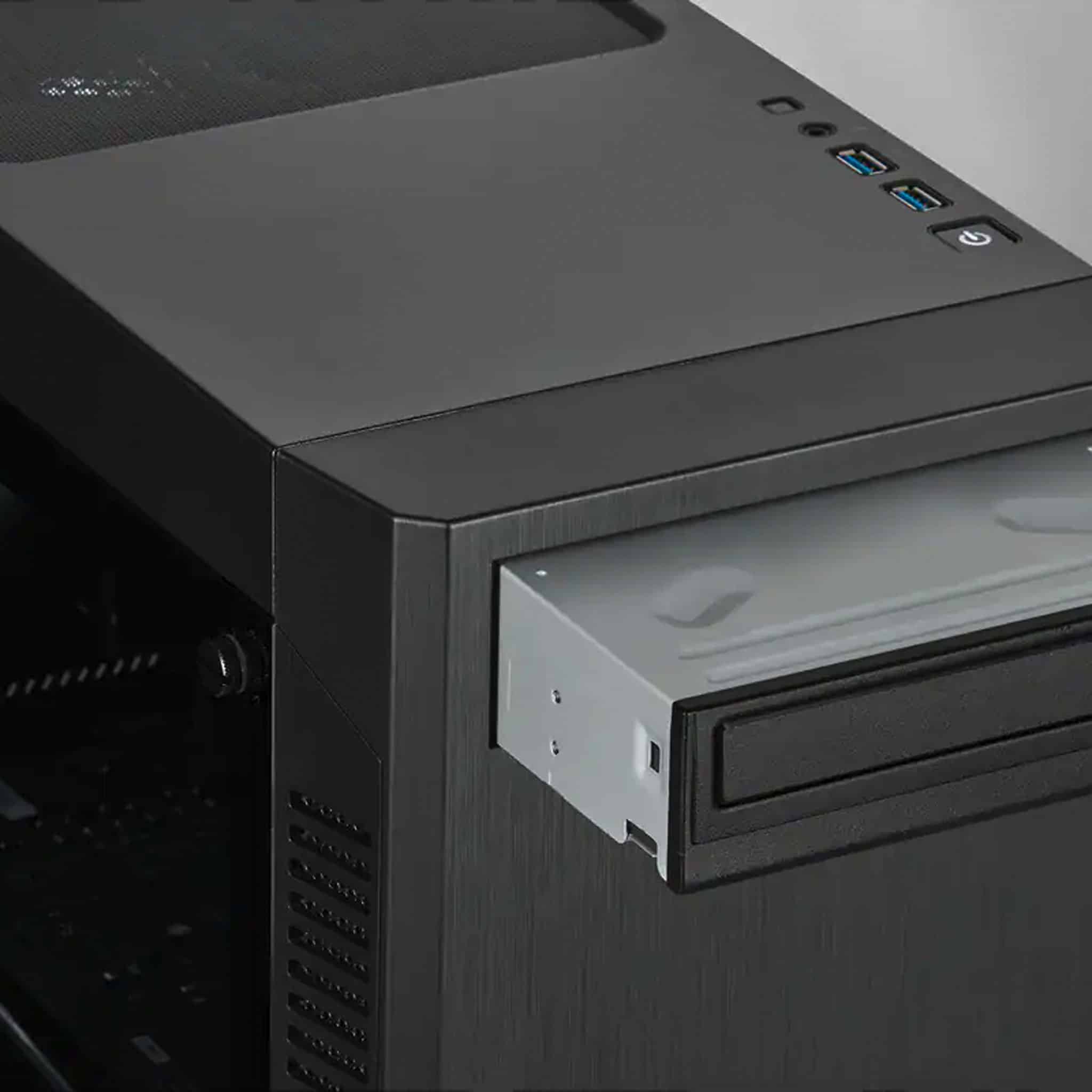 Corsair 110R Black Tempered Glass Mid-Tower Quiet ATX Case