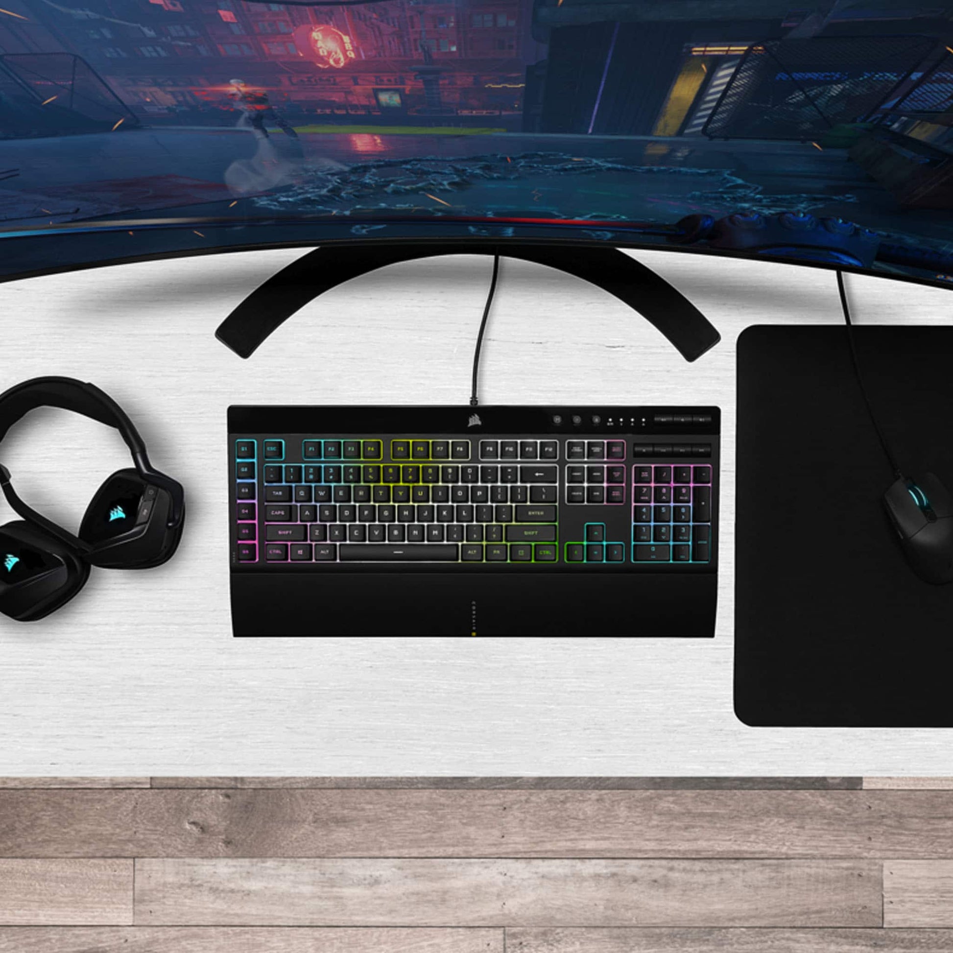 Corsair K55 RGB PRO XT Gaming Keyboard