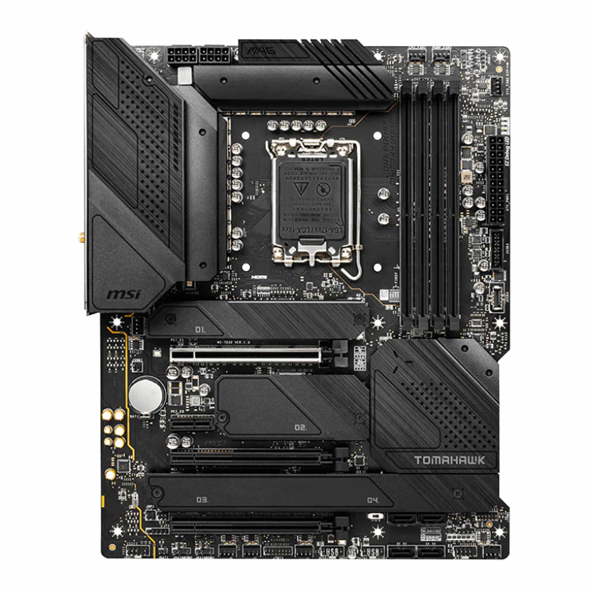 MSI MAG Z690 Tomahawk Wi-Fi DDR4 LGA 1700 ATX Motherboard