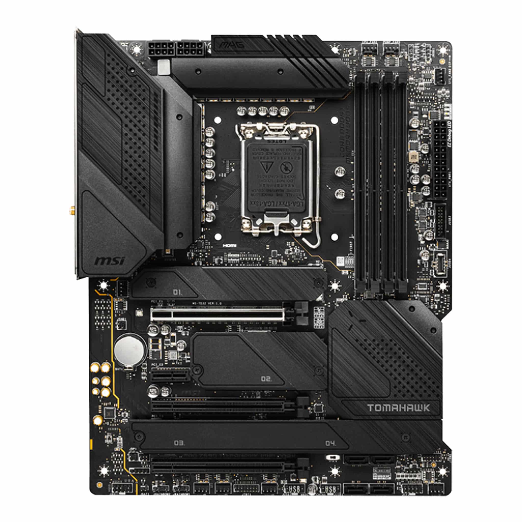 MSI MAG Z690 Tomahawk Wi-Fi DDR4 LGA 1700 ATX Motherboard