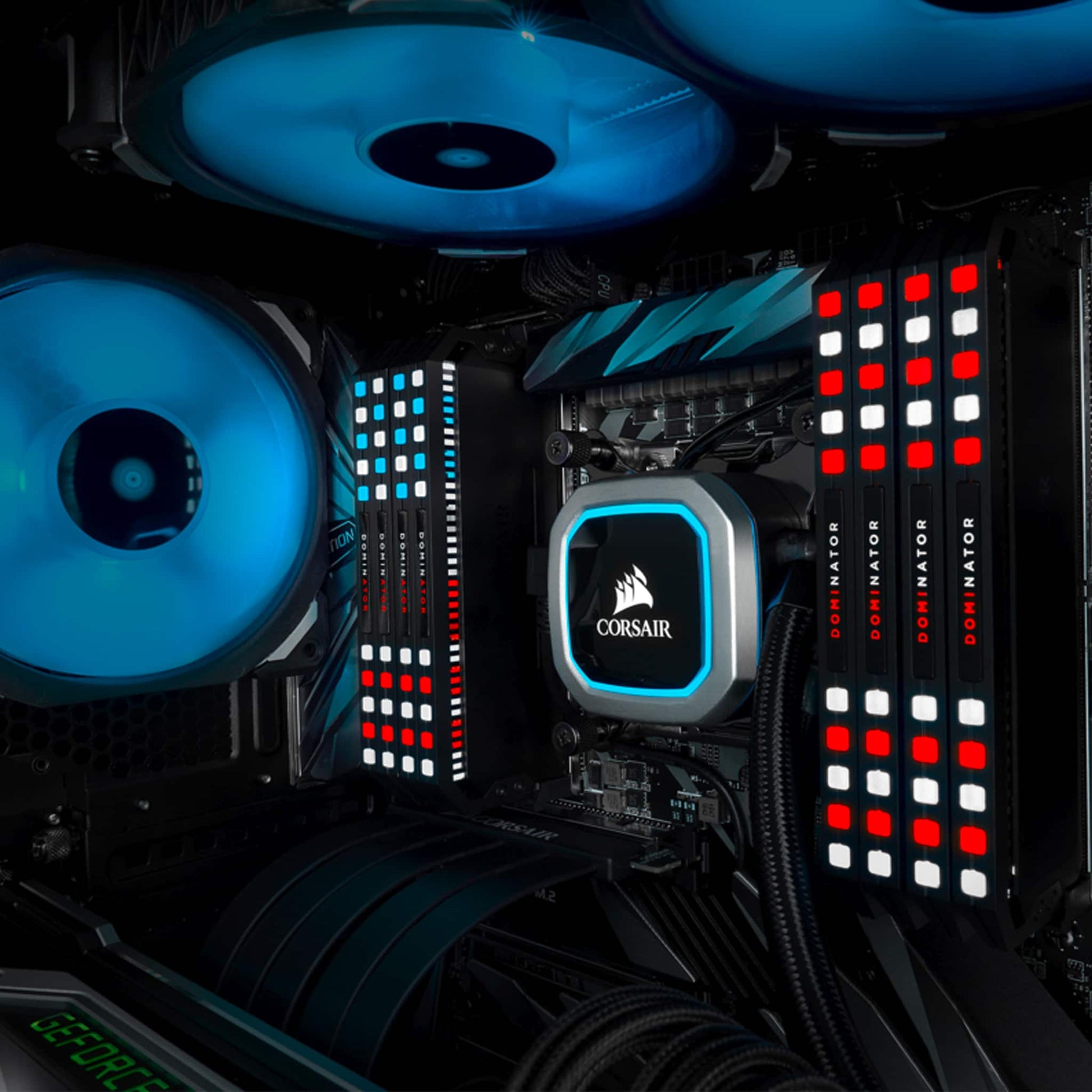 Corsair Dominator Platinum RGB 32GB Kit (4x8GB) DDR4 3600MHz C16 Black Desktop Gaming Memory CMT32GX4M4K3600C16