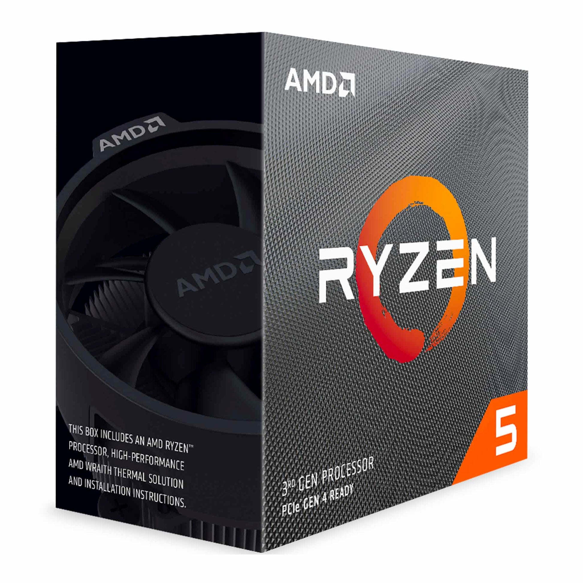 AMD Ryzen 5 3600 6 Core AM4 3.60 GHz Unlocked CPU Processor (4.2 GHz Max Boost) With Wraith Stealth