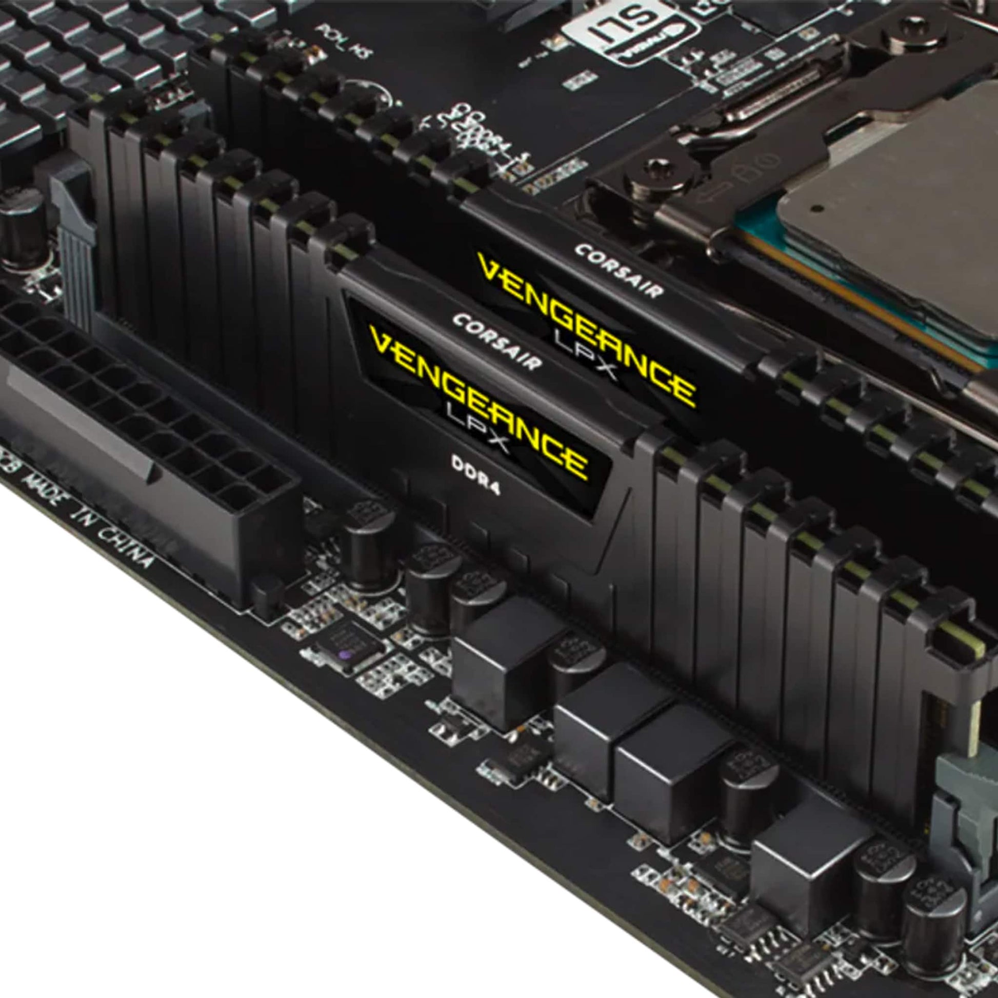 Corsair Vengeance LPX 32GB Kit (2x16GB) DDR4 3000MHz C16 Black Desktop Gaming Memory CMK32GX4M2D3000C16