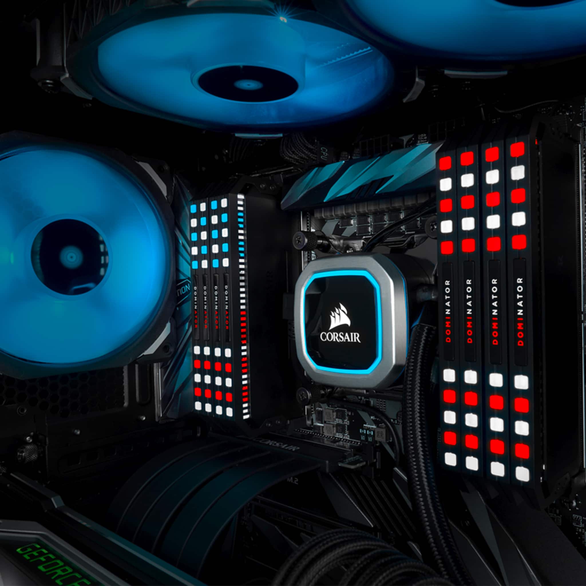 Corsair Dominator Platinum RGB 32GB Kit (4x8GB) DDR4 3600MHz C18 Black Desktop Gaming Memory CMT32GX4M4C3600C18