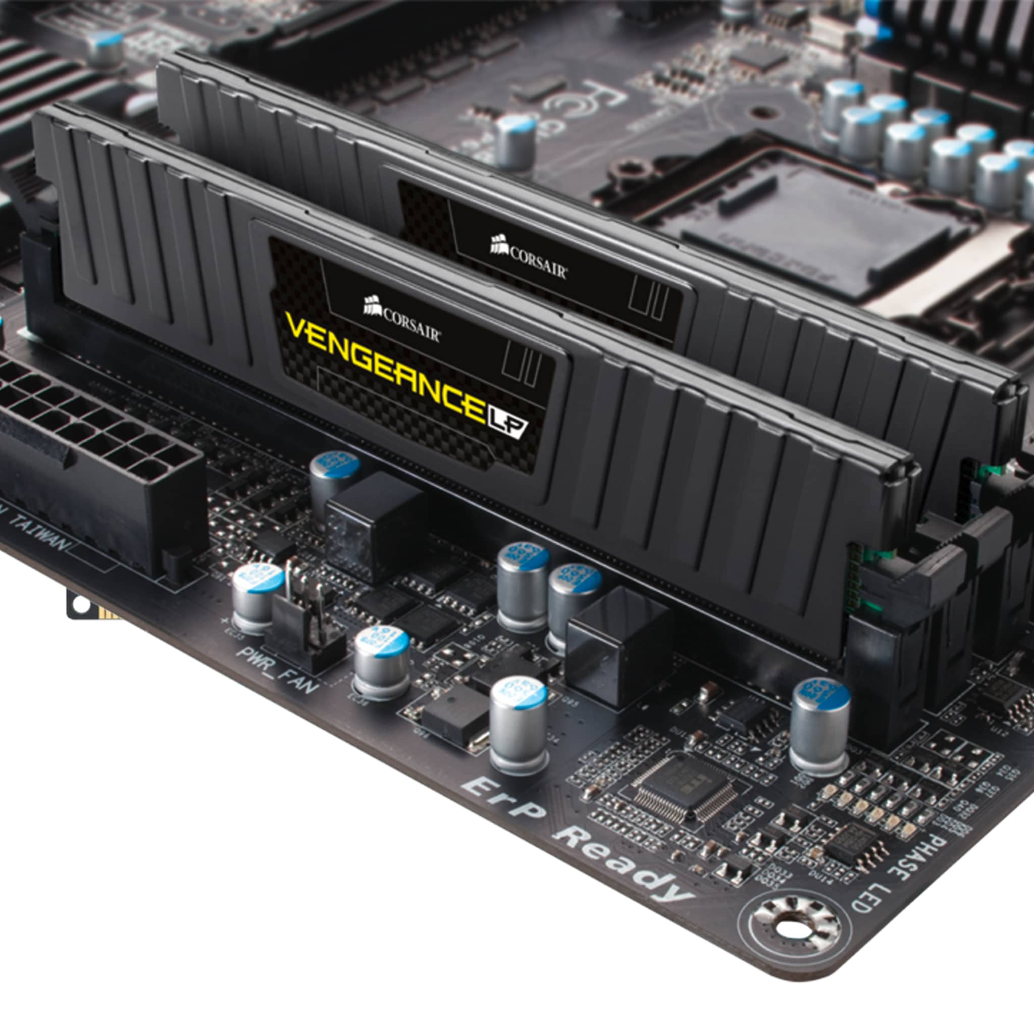 Corsair Vengeance LP 16GB Kit (2x8GB) DDR3 1600MHz C9 Black Desktop Gaming Memory CML16GX3M2A1600C9