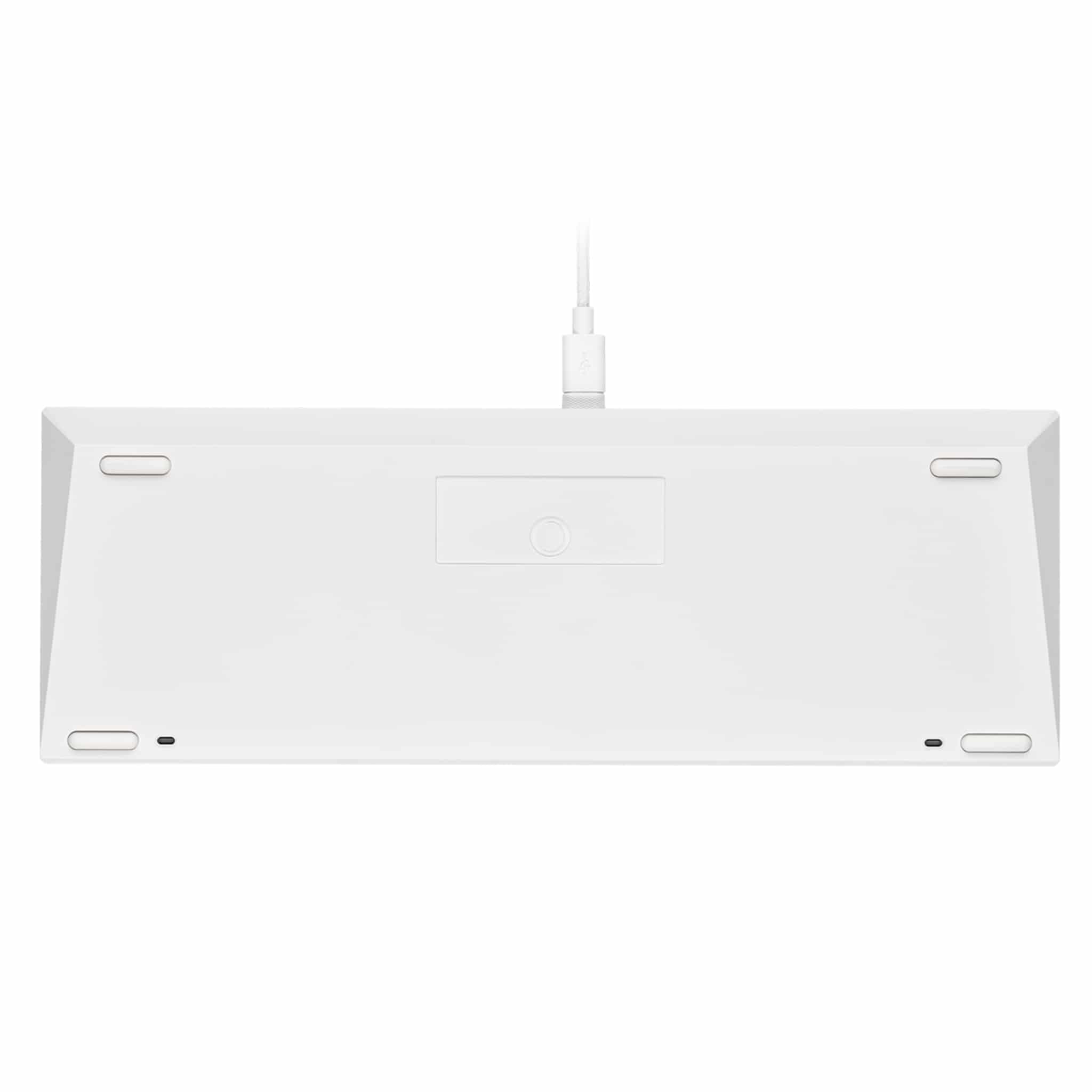 Corsair K65 RGB Mini White Mechanical Gaming Keyboard - Cherry MX Speed