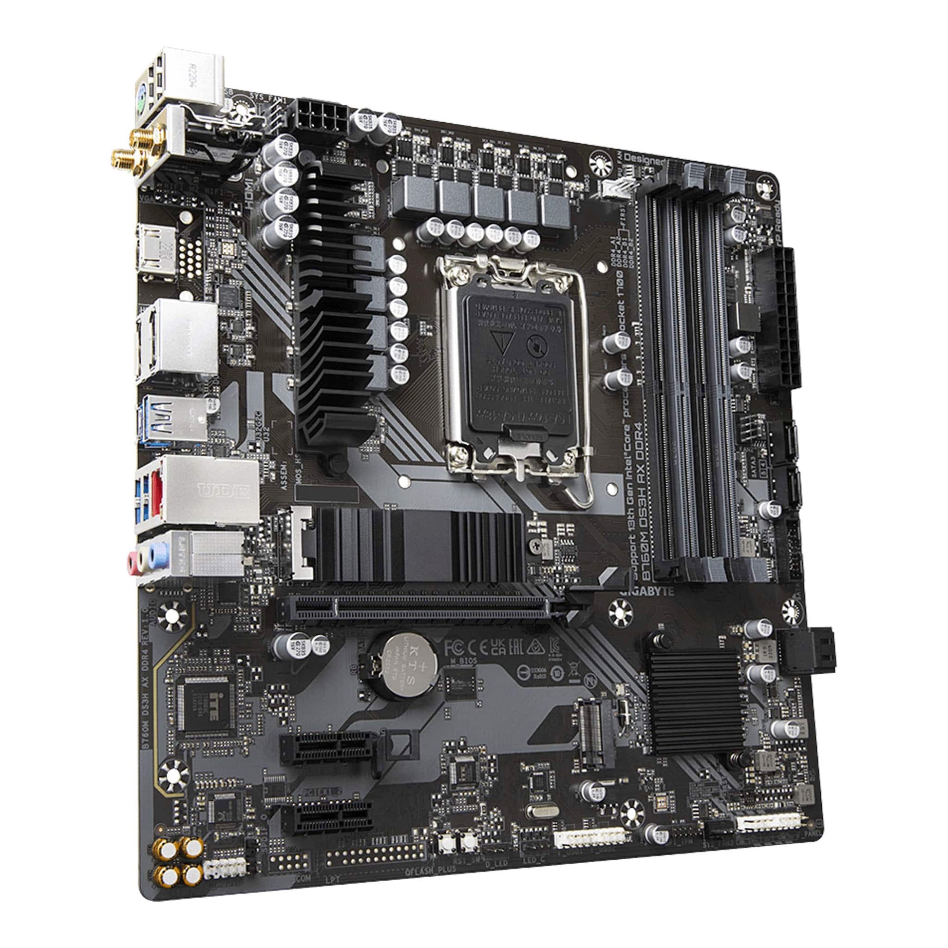 Gigabyte B760M DS3H AX DDR4 LGA 1700 MicroATX Motherboard