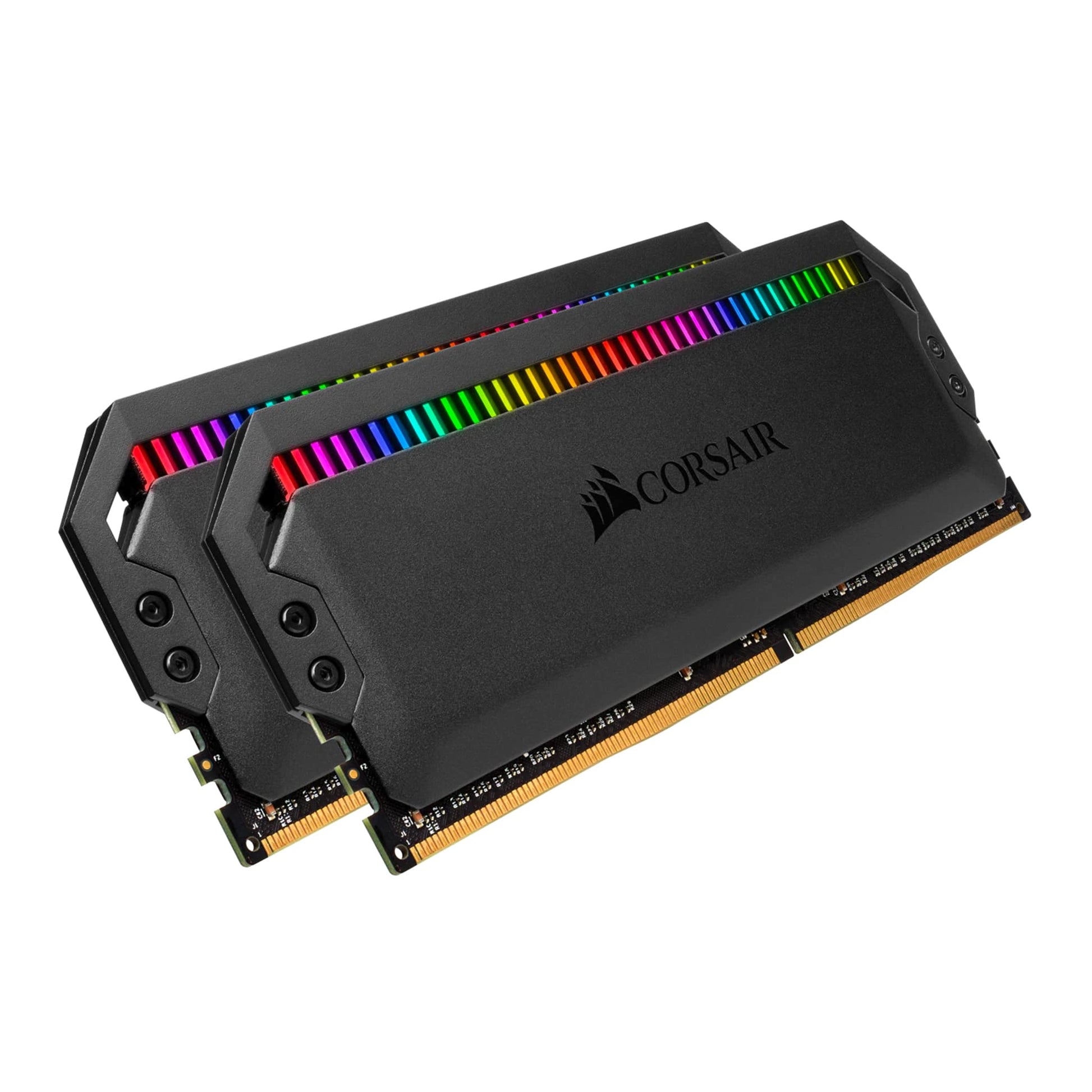 Corsair Dominator Platinum RGB 16GB Kit (2x8GB) DDR4 3200MHz C16 Black Desktop Gaming Memory CMT16GX4M2Z3200C16