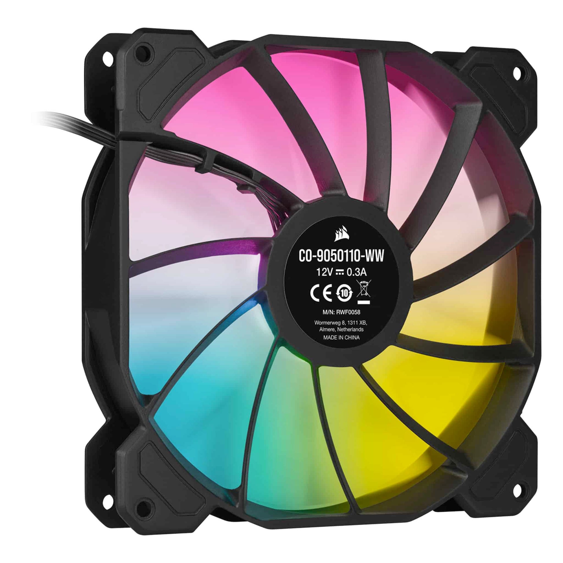 Corsair iCUE SP140 RGB ELITE 140mm PWM Fan