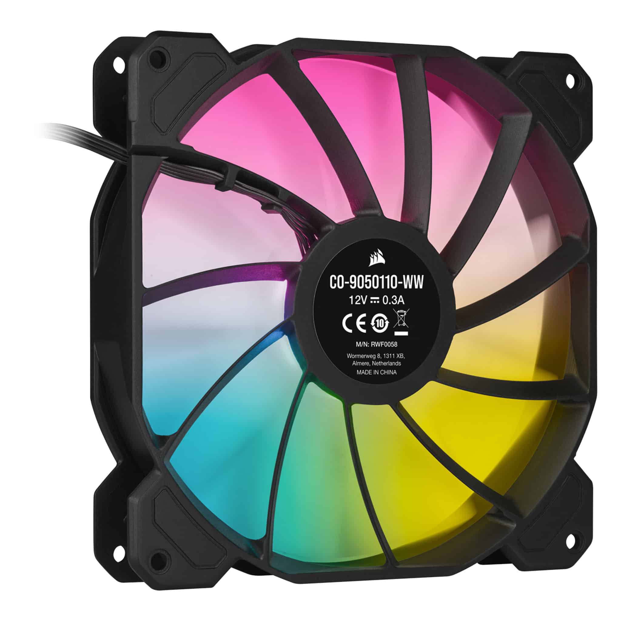 Corsair iCUE SP140 RGB ELITE 140mm PWM Fan