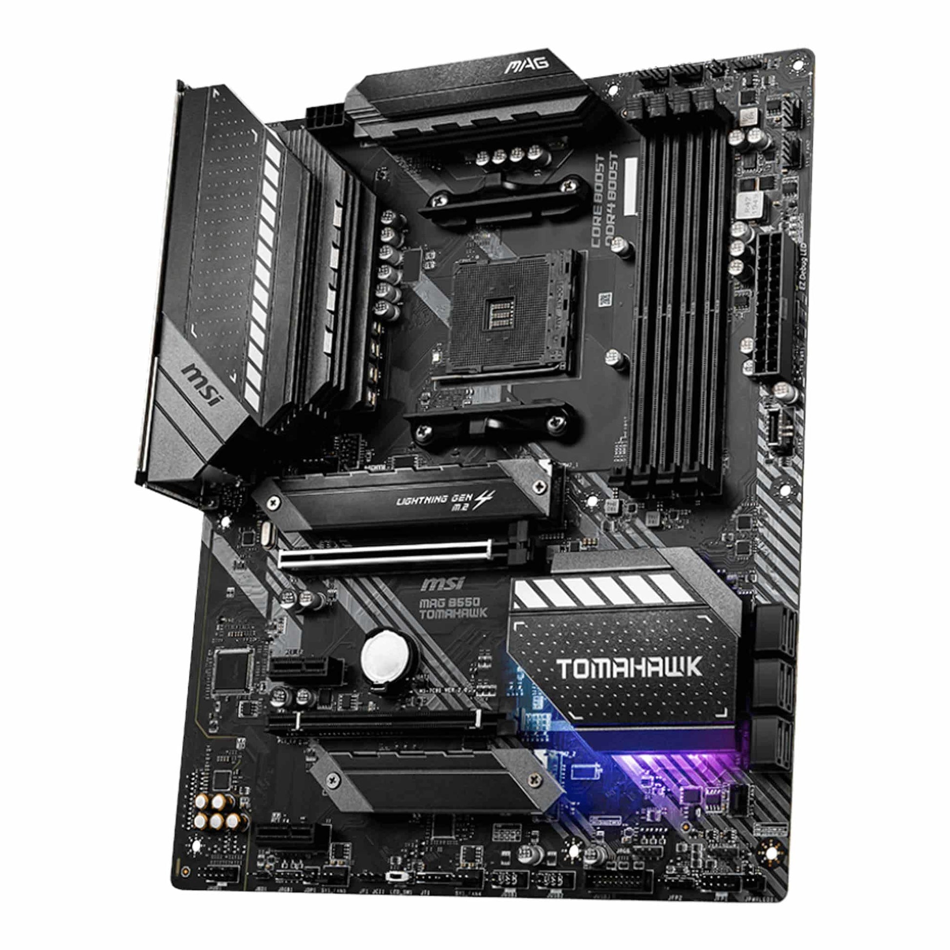 MSI MAG B550 Tomahawk DDR4 AM4 ATX Motherboard